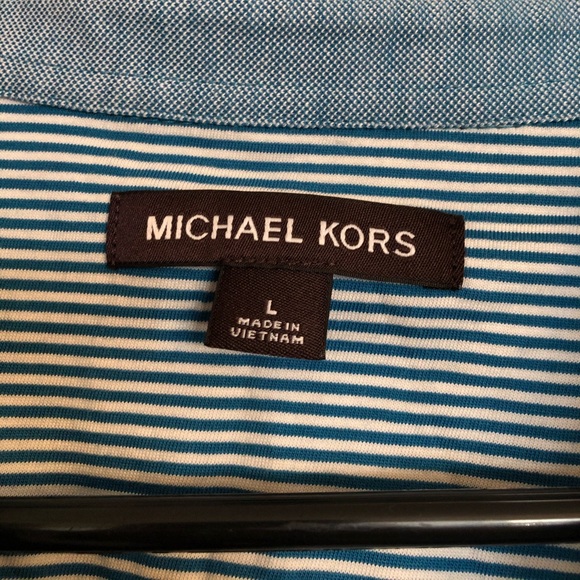 Michael Kors Blue Shirt - Picture 3 of 3